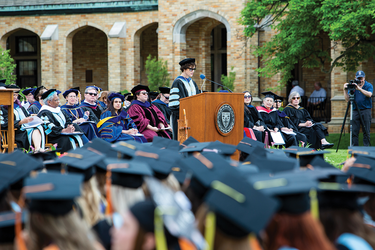 Commencement 2022 Saint Mary's College, Notre Dame, IN